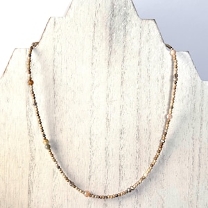 Jasper Beaded Necklace