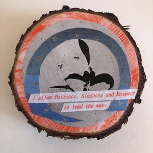 collage artistico fatto a mano