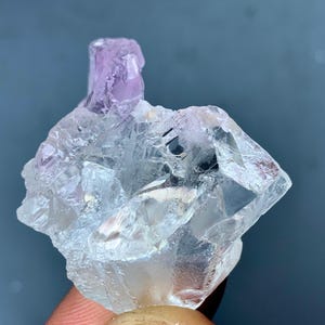 20g Natural Pink Kunzite Crystal Specimen From Afghanistan