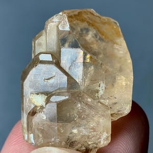 20g Stunning Topaz Crystal With Black Tourmaline Crystal Combine From Pakistan