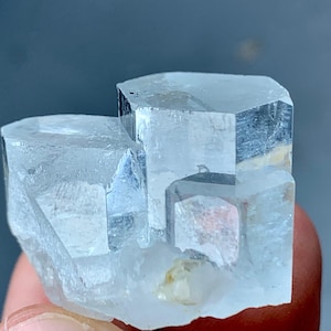 14g Natural Terminated Aquamarine Crystal From Shigar Mine Skardu Pakistan
