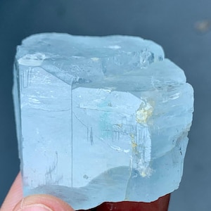 34g Natural Terminated Aquamarine Crystal From Shigar Mine Skardu Pakistan