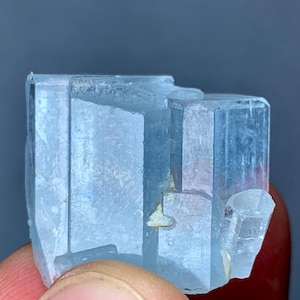 13g Natural Terminated Aquamarine Crystal From Shigar Mine Skardu Pakistan