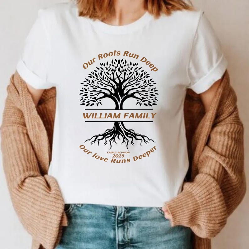 Family Reunion Tree SVG Bundle: Editable Names, Our Roots Run Deep ...