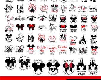 Family Trip 2025 SVG Bundle: Magical Vacation Designs (325 Files)