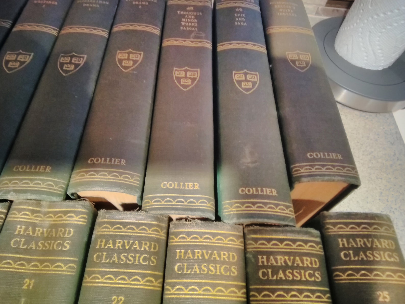 Harvard Classics 1909 Hardcover 51 Books Set First Edition Etsy