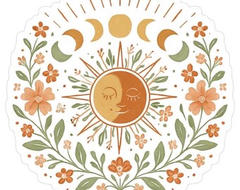 Bohemian Sticker Pack (Digital Download) – Journal, Planner, Laptop Cling