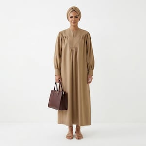 Damen Co-Ord Set Crêpe, Tunika und Hose Set, Loungewear Outfit, Minimalistischer Stil, Boho Outfit Damen