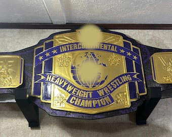 Belt Wall Display | 3D Printed Hangers for Wrestling Belts | Gifts for Him