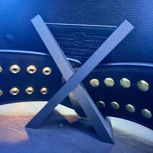 Wrestling Belt Display Stand: WWE, AEW Replica Belts image 8