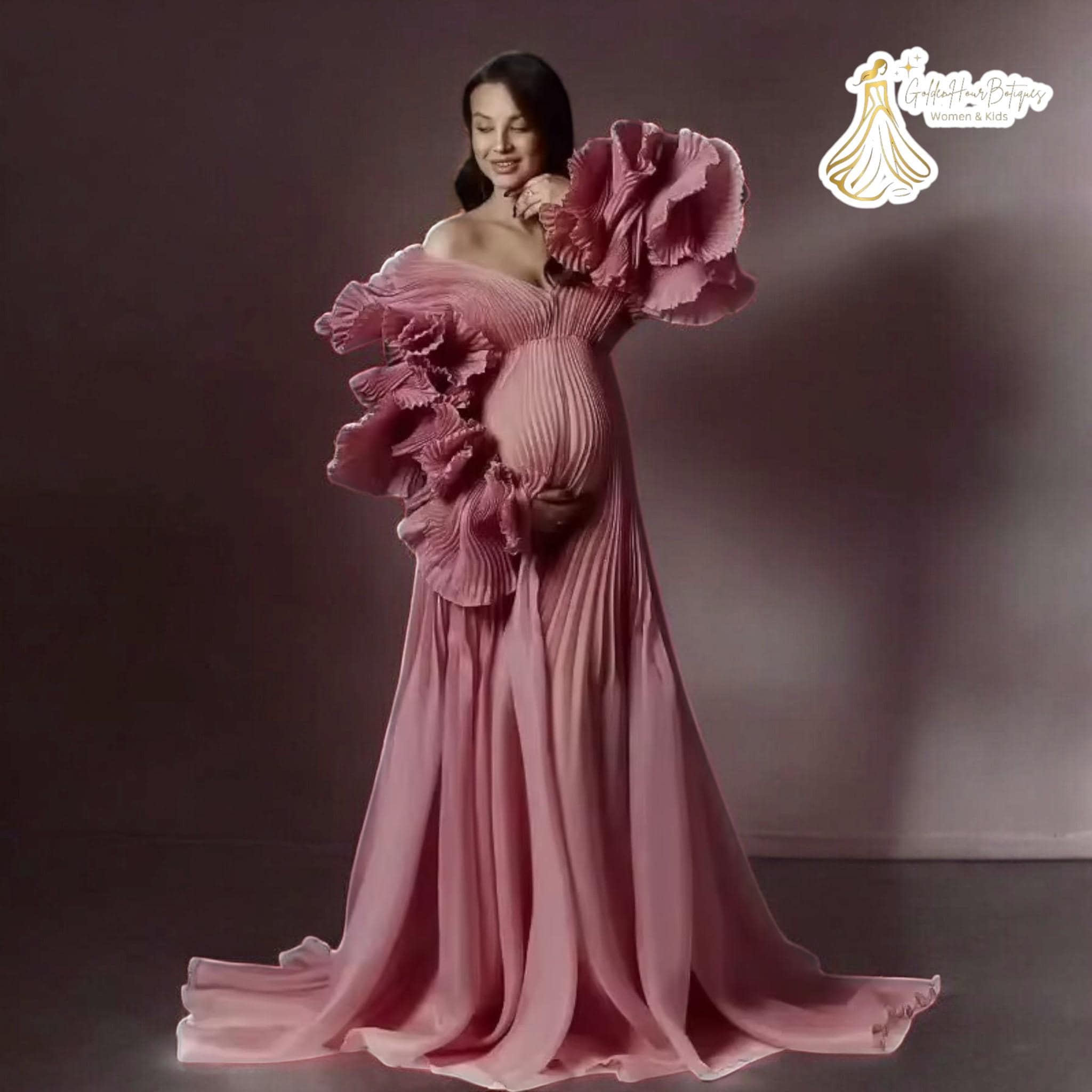 Pink maternity dress for baby shower - Etsy 日本 Pink maternity dress for baby shower - Etsy 日本