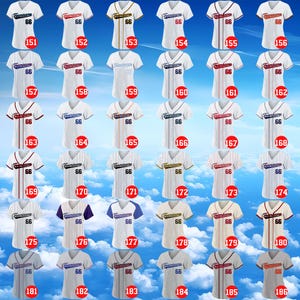 Camiseta de béisbol clásica personalizada, camiseta de equipo estampada y bordada personalizada, camiseta familiar de béisbol personalizada de cualquier color. imagen 5