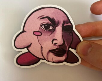 Dwayne Johnson Kirby Magnets
