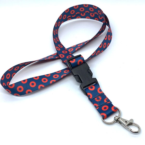 Phish Donut Lanyard