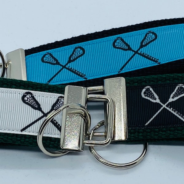Lacrosse Keychain Etsy