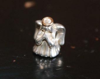 Pandora charm Praying Angel sterling silver - FREE shipping
