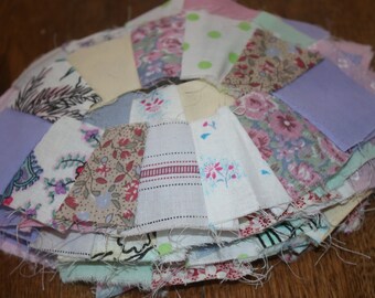 Quilt pieces handmade hand stitched x 11