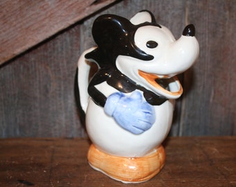 Vintage Mickey Mouse jug pitcher Made in Japan