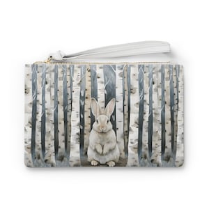 Joli bracelet en cuir végétalien de lapin pour femme, sac à main cadeau, pochette en forme de lapin, taille de stade, sac à main à saisir et à emporter