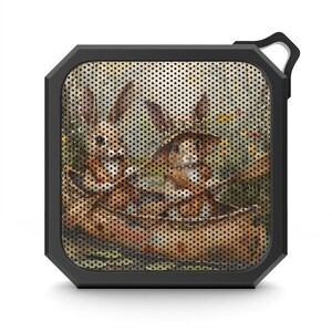 Altavoz compacto impermeable Canoe Bunny con clip, Bluetooth, portátil, para exteriores, música, regalo de viaje