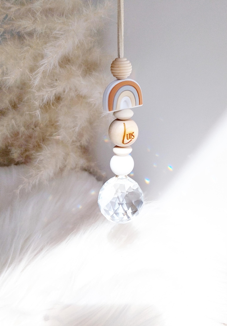 Sonnenfänger als Geschenk zur Geburt, Taufe oder Babyparty. Personalisiertes Geschenk zur Geburt, Geschenk Neugeborenes, personliertes Geschenk Taufe, Geschek Taufpatin