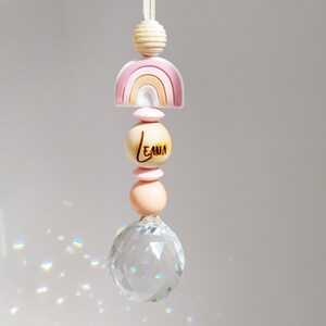 Sonnenfänger als Geschenk zur Geburt, Taufe oder Babyparty. Personalisiertes Geschenk zur Geburt, Geschenk Neugeborenes, personliertes Geschenk Taufe, Geschek Taufpatin