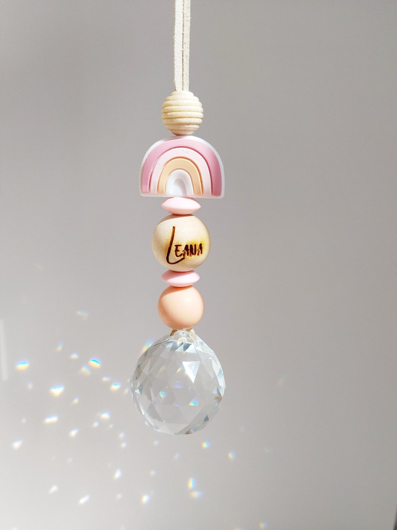 Sonnenfänger als Geschenk zur Geburt, Taufe oder Babyparty. Personalisiertes Geschenk zur Geburt, Geschenk Neugeborenes, personliertes Geschenk Taufe, Geschek Taufpatin