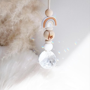 Sonnenfänger als Geschenk zur Geburt, Taufe oder Babyparty. Personalisiertes Geschenk zur Geburt, Geschenk Neugeborenes, personliertes Geschenk Taufe, Geschek Taufpatin