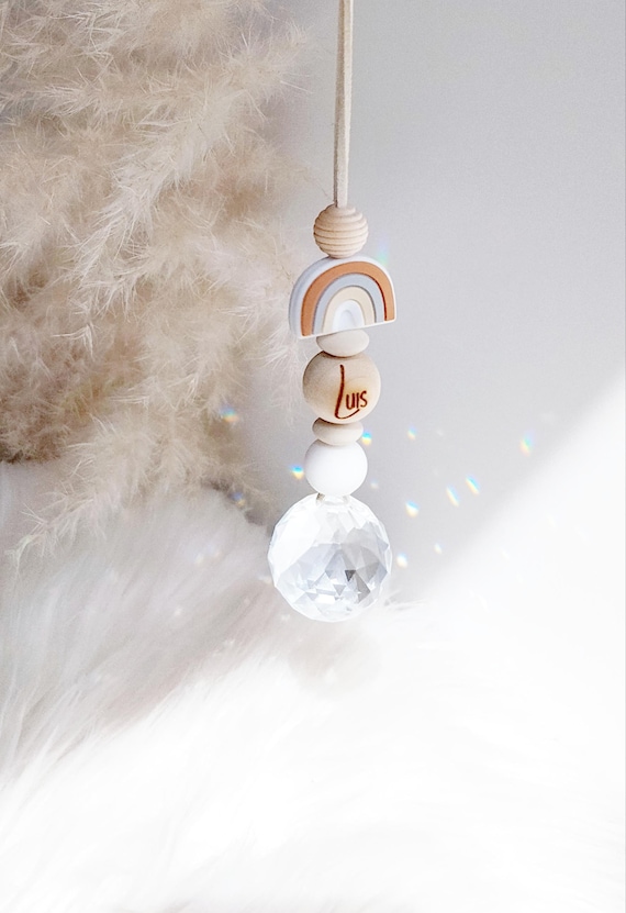 Sonnenfänger, personalisiertes Geschenk zur Geburt, personalisiertes Geschenk Taufe, sinnvolles Geschenk Geburt, Geschenk Neugebores
