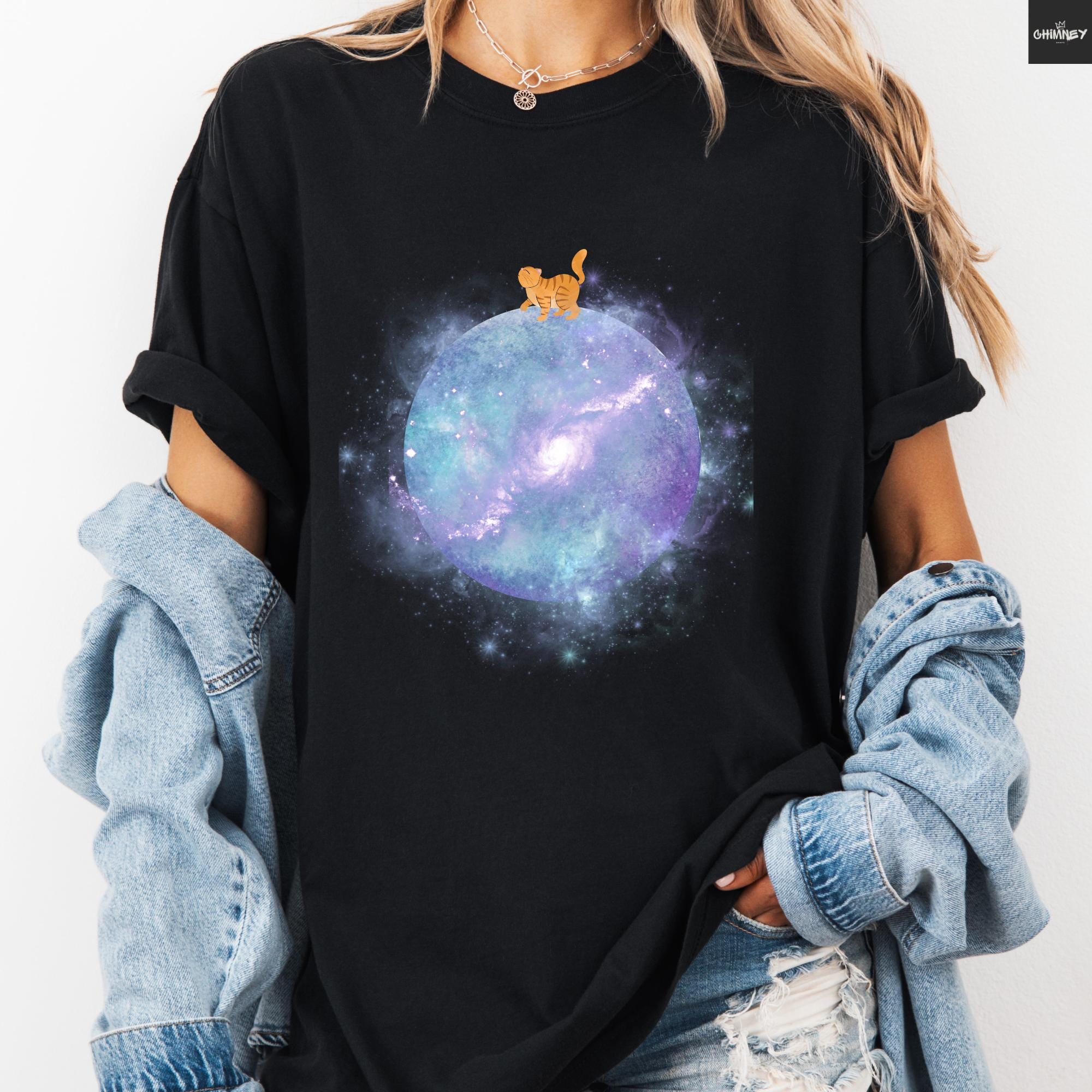 ●FLARE UP● 350429, Milky Way Tシャツ / unisex oversized-tie-dye-t-shirt-
