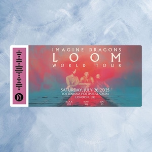 LOOM World Tour - Personalisierte Konzert Konzert Reise Erinnerungsstücke Souvenir Event