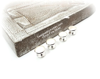 White Mother of Pearl Tuxedo Shirt Studs – White Pearl Tuxedo Shirt Studs – White Tuxedo Shirt Studs