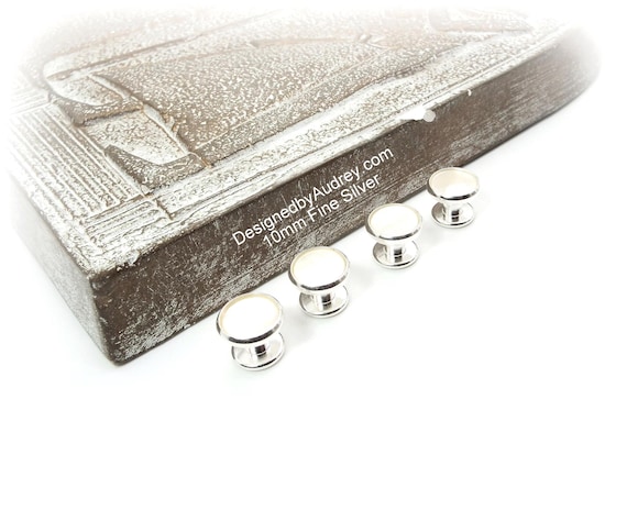 White Mother of Pearl Tuxedo Shirt Studs – White Pearl Tuxedo Shirt Studs – White Tuxedo Shirt Studs