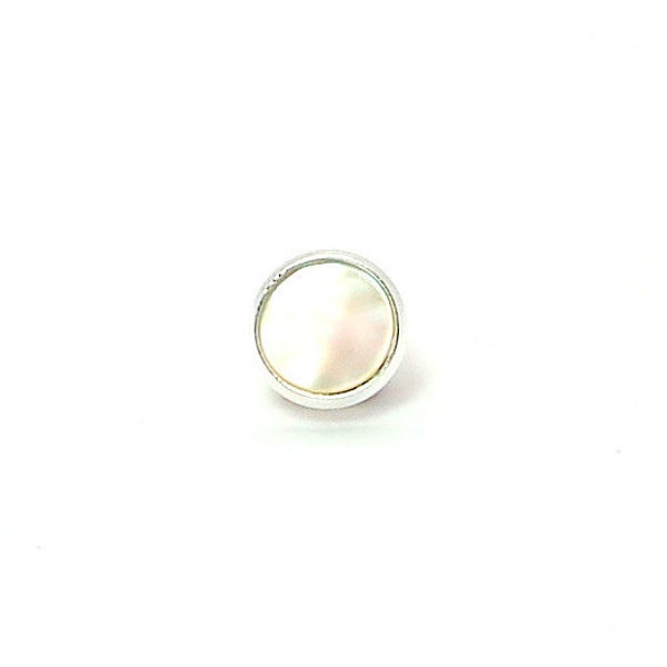 White Tie Tac - White Mother of Pearl Tie Tac - White Pearl Tie Tac - White Tie Pin - White Tie Tack