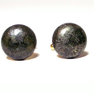 Pyrite Cufflinks - Fool’s Gold – Round Pyrite Cufflinks