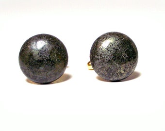 Pyrite Cufflinks - Fool’s Gold – Round Pyrite Cufflinks