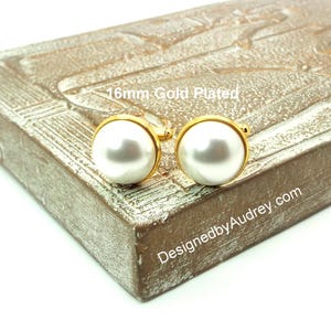 Winter Frost - White Pearl Tuxedo Shirt Studs – White Tuxedo Shirt Studs image 12