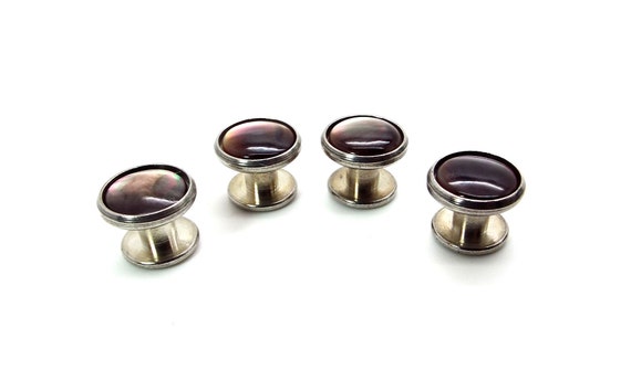 Pearl shop tuxedo studs