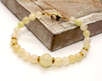 Men’s White Bracelet - Urban Cream Men’s Italian Onyx Bracelet – Men's Italian Onyx Bracelet