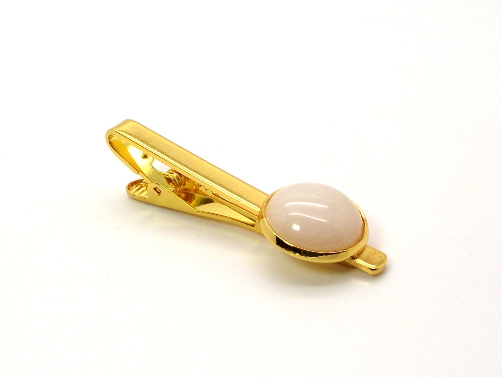jade tie clip