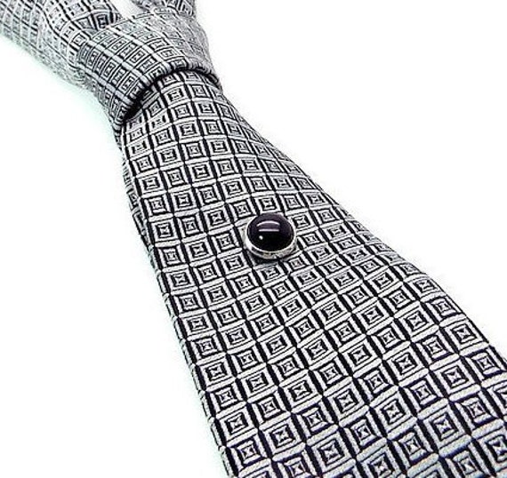 Black Onyx Tie Tac Black Tie Tac Black Tie Pin Black Tie Etsy