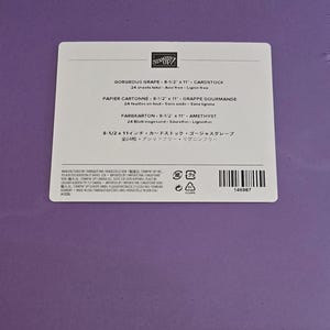Stampinup Card Stock - Etsy