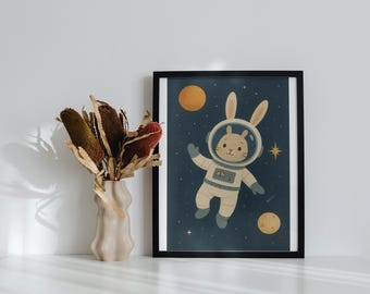 Vintage Nursery Print Set – Nostalgic Animal Art, Kids Room Decor