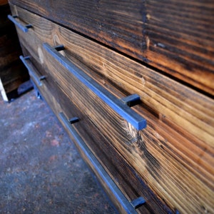 Reclaimed Wood Dual Column Dresser image 3