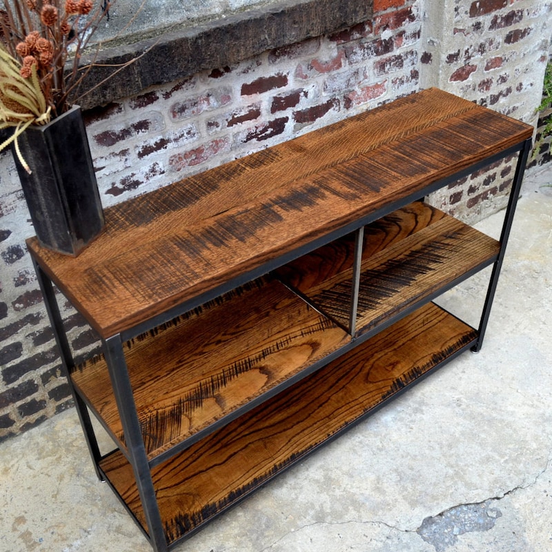 Reclaimed Wood Bookcase - Etsy - Reclaimed Wood Bookcase Decor