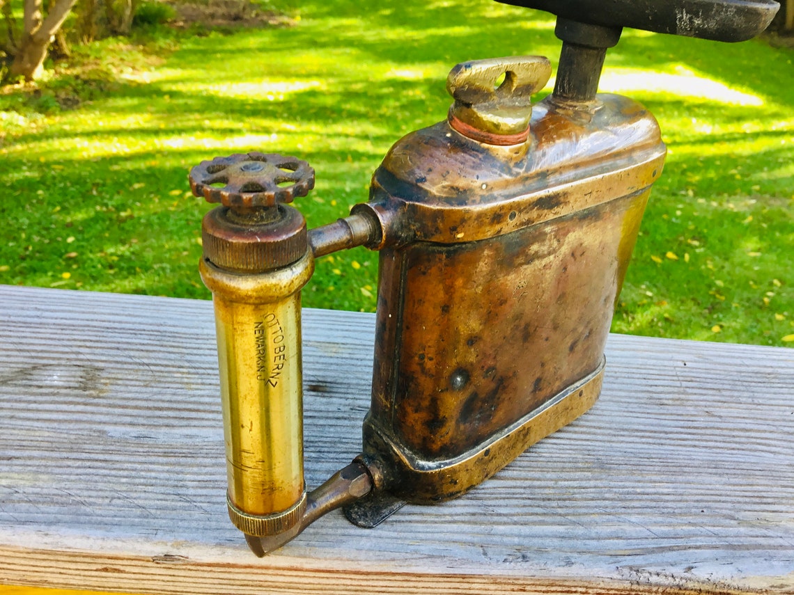 Vintage / Antique Otto Bernz Newark NJ Rectangular Blow Torch - Etsy