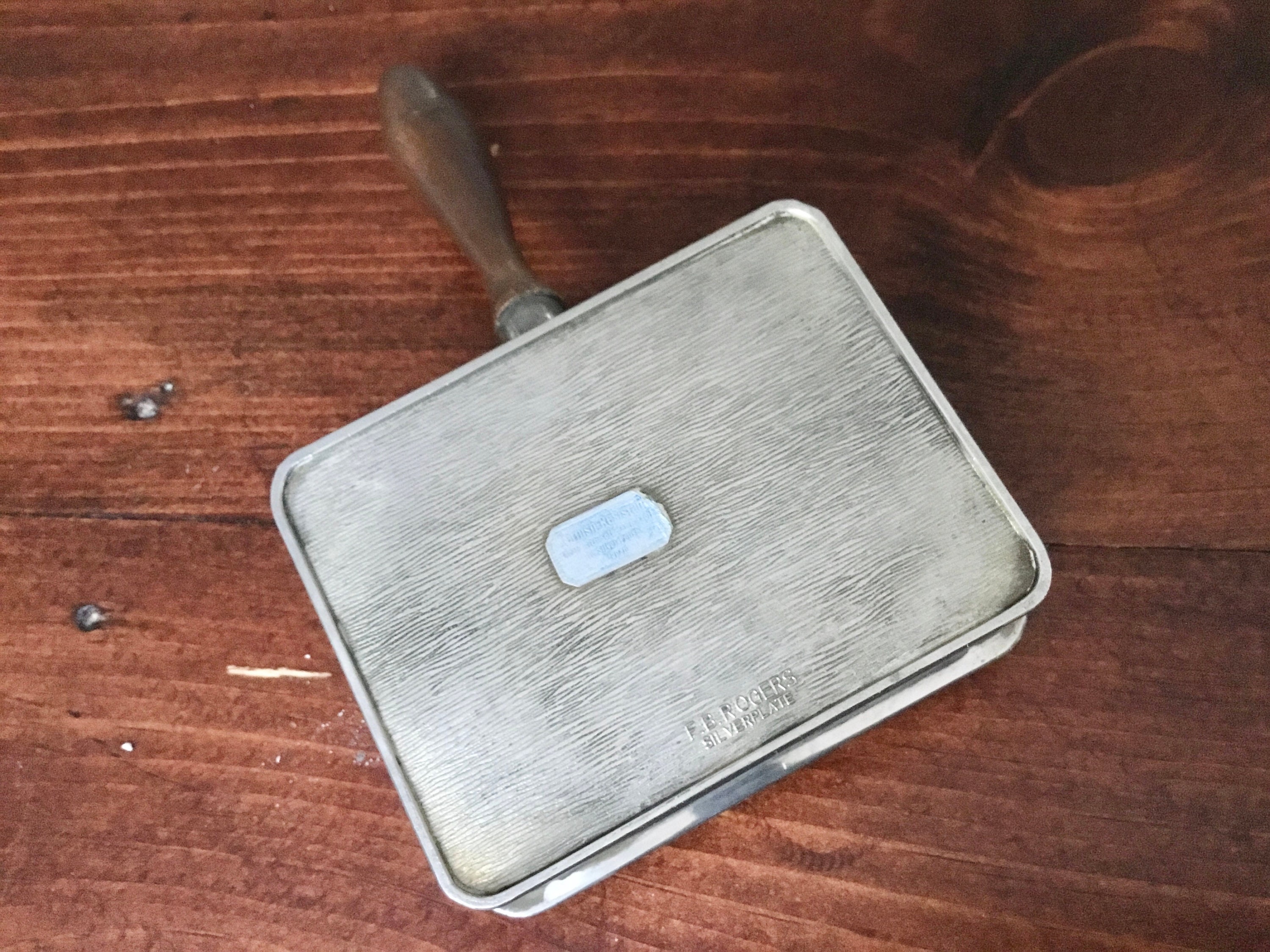 antique tamiser　ホーロープレート ホーローワイドリム皿
