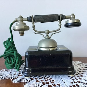 Antique Kjobenhavns Telefon Aktieselskab Telephone Denmark Danish Swedish