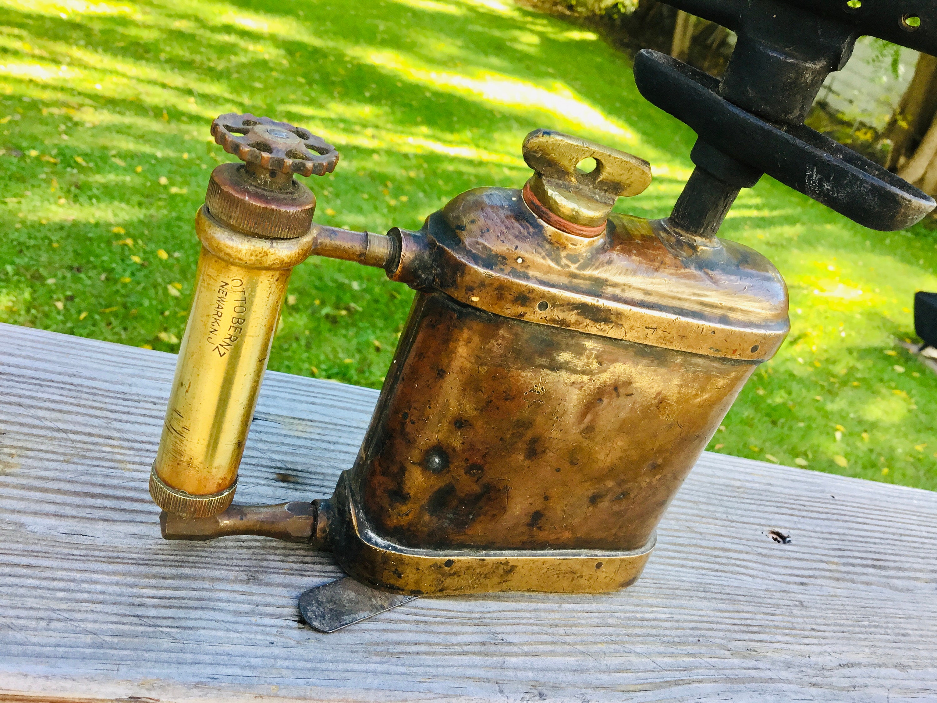 Vintage / Antique Otto Bernz Newark NJ Rectangular Blow Torch - Etsy