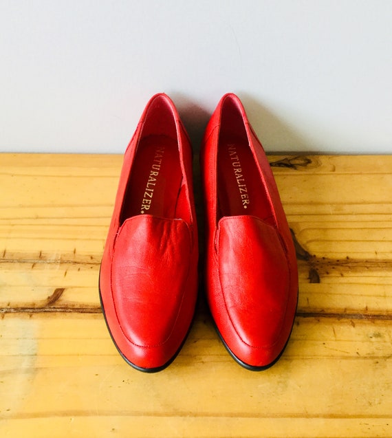 naturalizer red flats